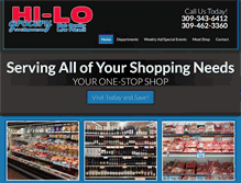 Tablet Screenshot of hilogrocery.com